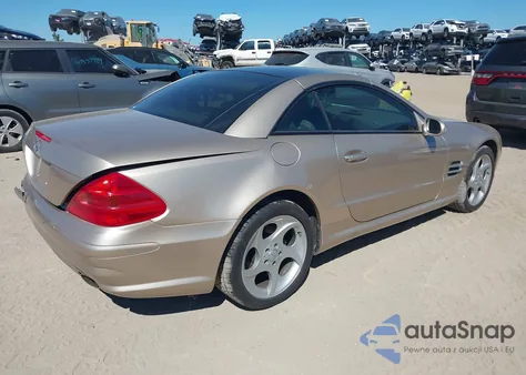 2003 Mercedes-Benz Sl 500 from USA, damaged, VIN WDBSK75F43F020020